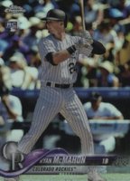 2018 Topps Chrome #21 Ryan McMahon Refractor Baseball Card