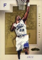 2001 Fleer Showcase #65 Karl Malone Basketball Card