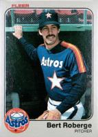 1983 Fleer #461 Bert Roberge Baseball Card