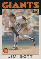1986 Topps #463 Jim Gott Baseball Card