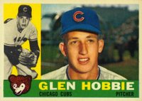 1960 Topps #182 Glen Hobbie Baseball Card