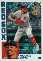 2019 Topps Silver Pack 1984 Chrome Promo  #5 Mookie Betts Baseball Card