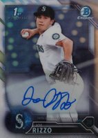 2016 Bowman Draft Chrome Draft Picks Autographs #CDAJR Joe Rizzo Refractor Baseball Card