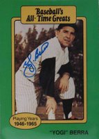 1987 Hygrade All-Time Greats # Yogi Berra Baseball Card