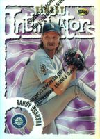 1996 Finest #77 Randy Johnson Refractor w/Coating Baseball Card