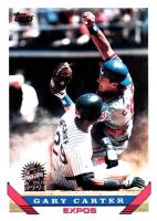1993 Topps #205 Gary Carter Florida Marlins Inaugural Baseball Card