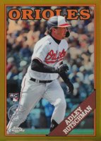 2023 Topps Chrome Update 1988 Topps Baseball #88CU19 Adley Rutschman Gold Baseball Card