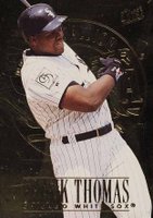 1996 Ultra #44 Frank Thomas Gold Medallion Baseball Card