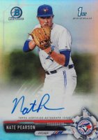2017 Bowman Draft Chrome Draft Picks Autographs  #CDANPE Nate Pearson Refractor Baseball Card