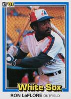 1981 Donruss #576 Ron LeFlore Baseball Card