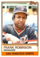 1983 Topps #576 Frank Robinson Baseball Card