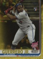 2019 Topps Update  #US272 Vladimir Guerrero Jr. Yellow Baseball Card
