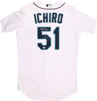 1980 Hall of Fame Player Game Used  # Ichiro Suzuki Jersey Baseball Card
