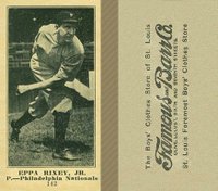 1916 Famous & Barr Co. #142 Eppa Rixey Baseball Card