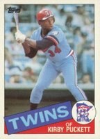 1985 Topps #536 Kirby Puckett Baseball Card