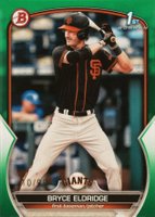 2023 Bowman Draft #BD107 Bryce Eldridge Green Baseball Card