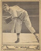 1940 Play Ball #202 Al Milnar Baseball Card