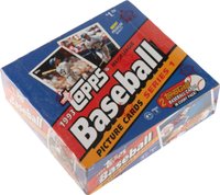 1993 Topps #CPB Cello Pack Box 24 Packs Baseball Card