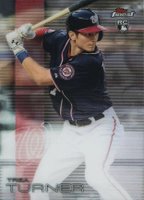 2016 Finest #18 Trea Turner Baseball Card