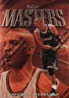 1997 Finest #77 Anfernee Hardaway w/Coating Basketball Card