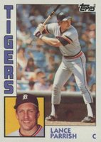 1984 Topps #640 Lance Parrish Baseball Card