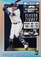 2019 Panini Chronicles Contenders Optic Season Ticket #3 Fernando Tatis Jr. Holo Baseball Card