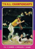 1975 Topps #459 A.L. Championships Baseball Card