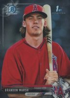 2017 Bowman Chrome Prospects #BCP241 Brandon Marsh Baseball Card