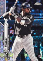2020 Topps Chrome #60 Luis Robert X-Fractor Baseball Card