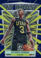 2023 Panini Donruss Optic My House #4 Keyonte George Purple Basketball Card