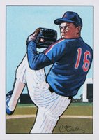 1990 Bowman Inserts # Dwight Gooden Baseball Card