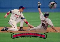 1996 Stadium Club #10 Chipper Jones Baseball Card