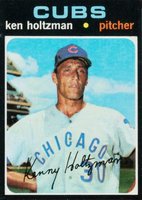 1971 Topps #410 Ken Holtzman Baseball Card