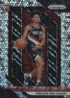 2018 Panini Prizm #61 Anfernee Simons Fast Break Prizm Basketball Card
