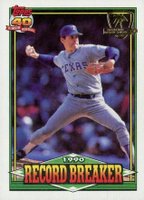 1991 Topps Desert Shield #6 Nolan Ryan Baseball Card
