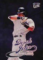 1999 Ultra #30P Derek Jeter Masterpiece 1/1 Baseball Card