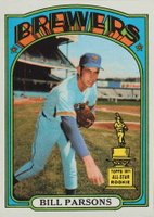 1972 Topps #281 Bill Parsons Baseball Card