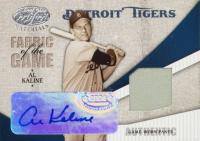 2004 Leaf Certified Materials Fabric of the Game #FG2 Al Kaline Autograph Baseball Card