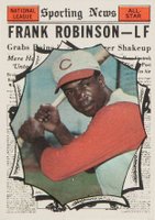 1961 Topps #581 Frank Robinson All-Star Baseball Card