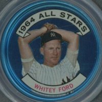 1964 Topps Coins #139 Whitey Ford Baseball Card
