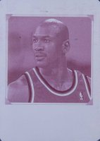 2007 SP Rookie Edition #196 Michael Jordan 1998 SP Veteran/Legend Design-Printing Plates Magenta Basketball Card