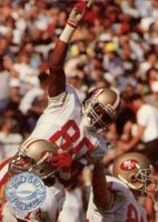 1991 Pro Set Platinum #140 Jerry Rice Football Card