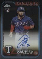 2024 Topps Chrome Rookie Autographs #RAJO Jonathan Ornelas Baseball Card