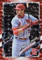 2021 Topps Update #US197 Dylan Carlson Red Foil Baseball Card