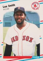 1988 Fleer Update #U-8 Lee Smith Baseball Card