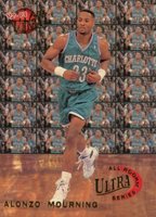1992 Ultra All-Rookie #6 Alonzo Mourning Basketball Card