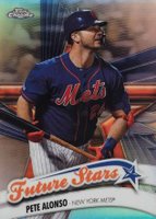 2020 Topps Chrome Future Stars #FS1 Pete Alonso Baseball Card