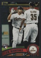 2011 Topps Update #US186 J.D. Martinez Black Baseball Card