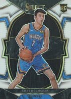 2022 Panini Select #83 Chet Holmgren White Basketball Card