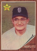 1962 Topps #114 Howie Koplitz Baseball Card